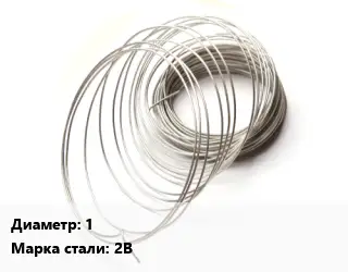 Титановая проволока 1 Марка: 2В